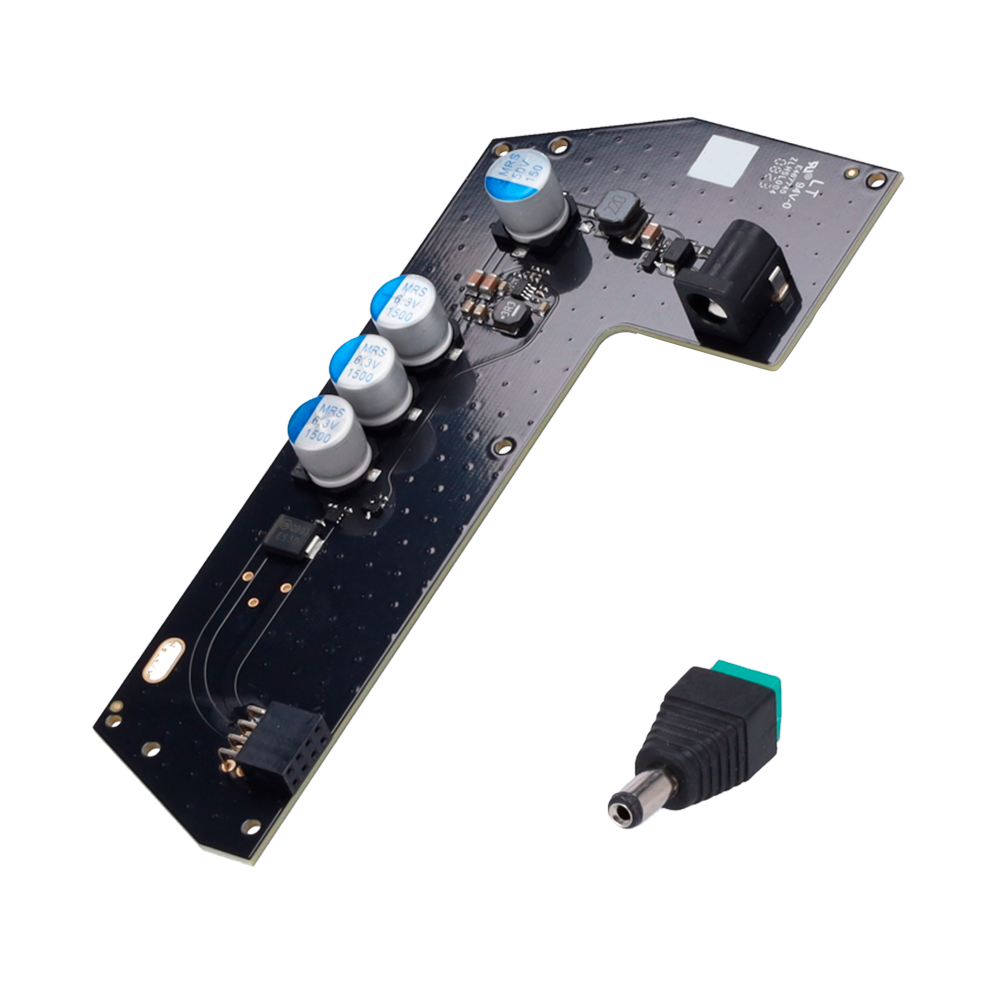 Module alimentation 12v pour Hub. HubPlus et Rex Consommation moyenne par heure de 95mA - Ajax | Ref: AJ-DC1224V-PCB1