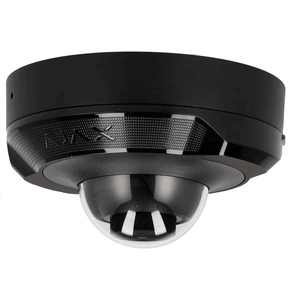 Caméra IP 5 Megapixel Ajax Progressive Scan CMOS Objectif 4 mm, emplacement MicroSD jusqu'à 256GB LE - Ajax | Ref: AJ-DOMECAM-MINI-5-0400-B