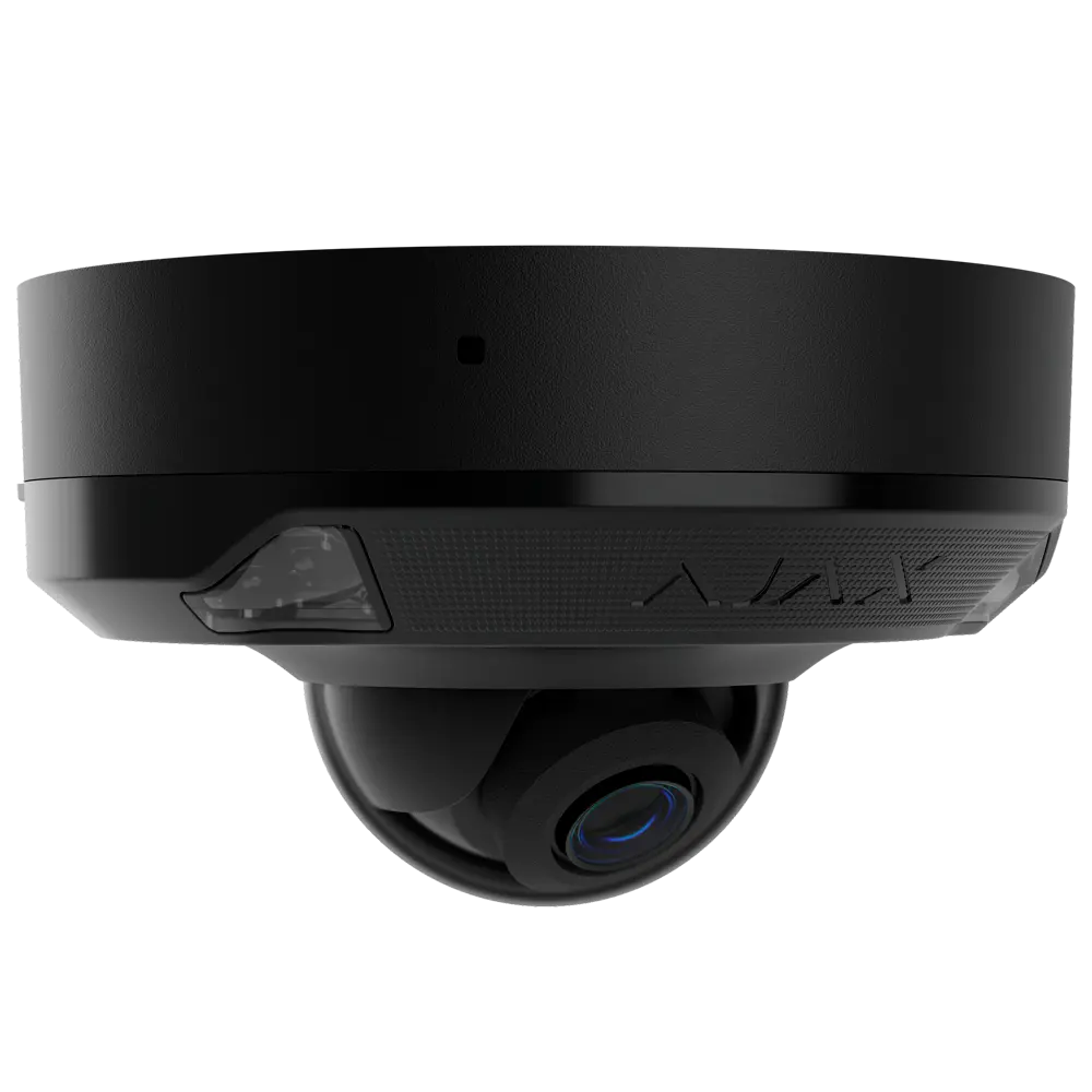 Caméra IP 5 Megapixel Ajax Objectif 2.8 mm, emplacement MicroSD jusqu'à 256GB IR15m | Lumière blanch - Ajax | Ref: AJ-DOMECAM-MINI-5-HL-B