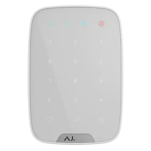 Clavier pour armé. partiellement armé. désarmé et urgence - Ajax | Ref: AJ-KEYPAD-W