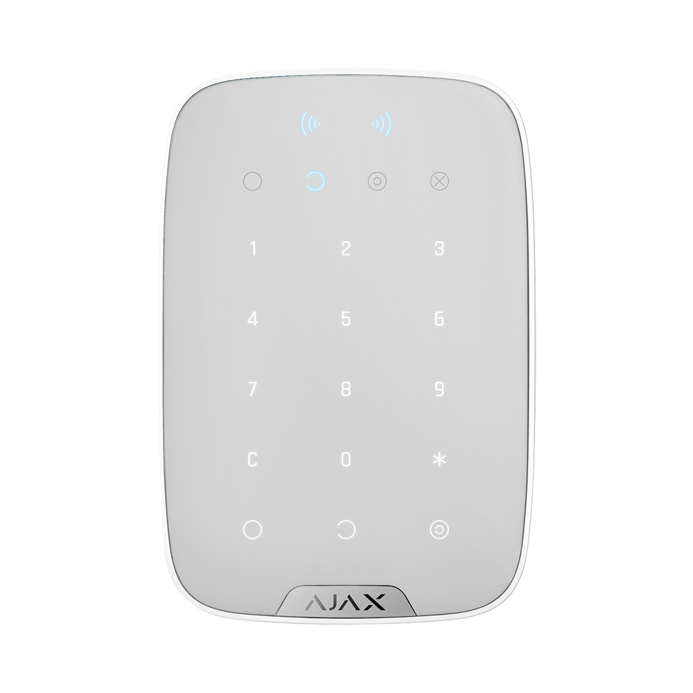 Clavier avec lecteur badge et carte - Ajax | Ref: AJ-KEYPADPLUS-W